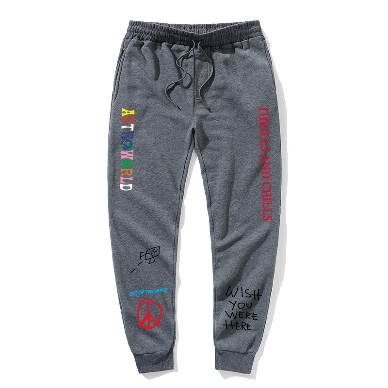 New ladies men's jogging pants hip-hop streetwear men's sports pants high-quality fleece trousers TRAVIS SCOTT ASTROWORLD letter
New ladies men's jogging pants hip-hop streetwear men's sports pants high-quality fleece trousers TRAVIS SCOTT ASTROWORLD letter