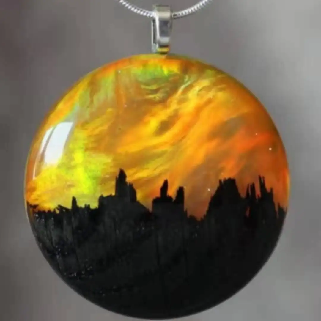 European American Universe Planet Aurora Borealis Dream Time Gem Pendant Necklace Solar System Star Necklace Crystal Decoration
European American Universe Planet Aurora Borealis Dream Time Gem Pendant Necklace Solar System Star Necklace Crystal Decoration