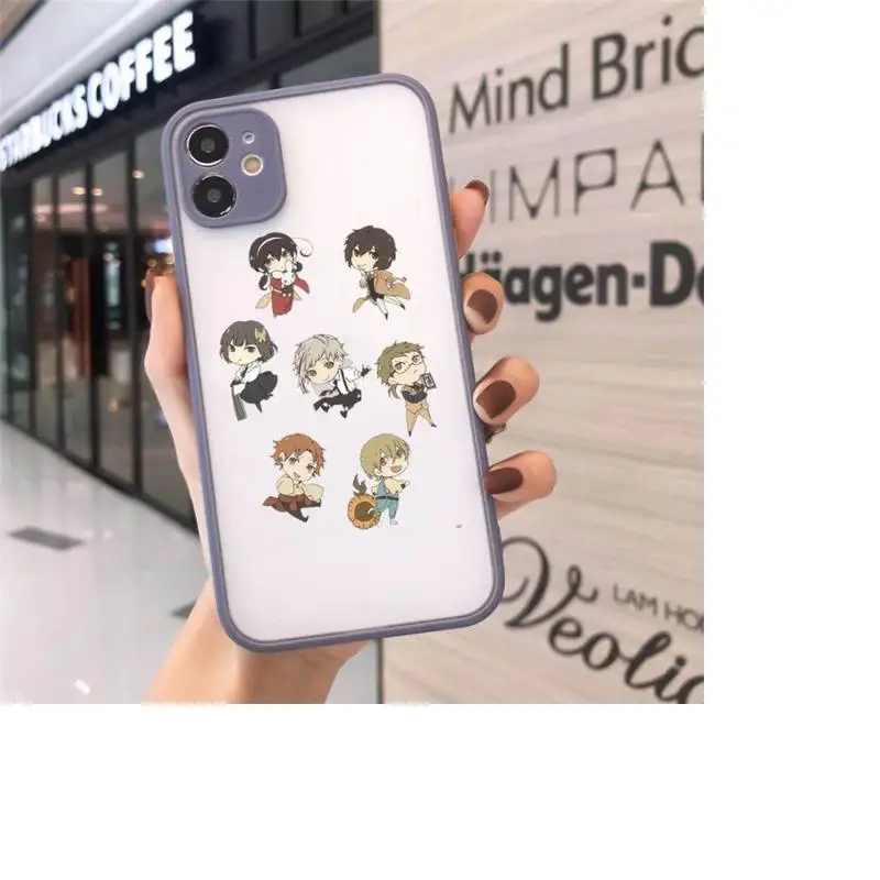 Anime Bungou Stray Dogs Dazai Osamu Phone Case matte transparent For iphone 7 8 11 12 plus mini x xs xr pro max cover
Anime Bungou Stray Dogs Dazai Osamu Phone Case matte transparent For iphone 7 8 11 12 plus mini x xs xr pro max cover