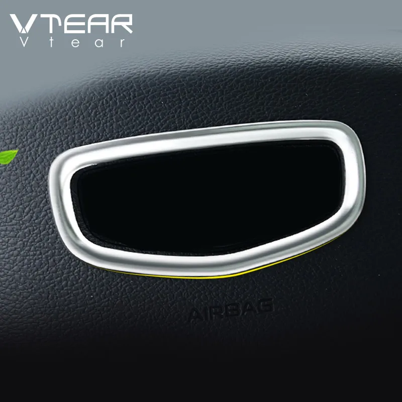 Vtear для Geely легкой SX11 интерьер руль рамы-карнизы накладка паеткам Тюнинг