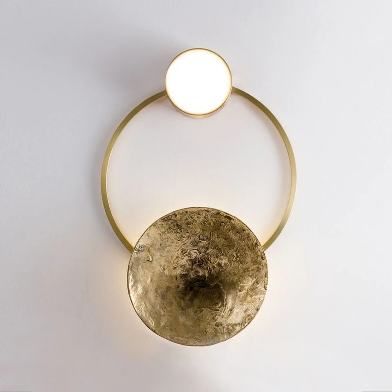 Nordic post-modern designer hardware living room wall lamp creative art bedroom study bedside wall lamp
Nordic post-modern designer hardware living room wall lamp creative art bedroom study bedside wall lamp