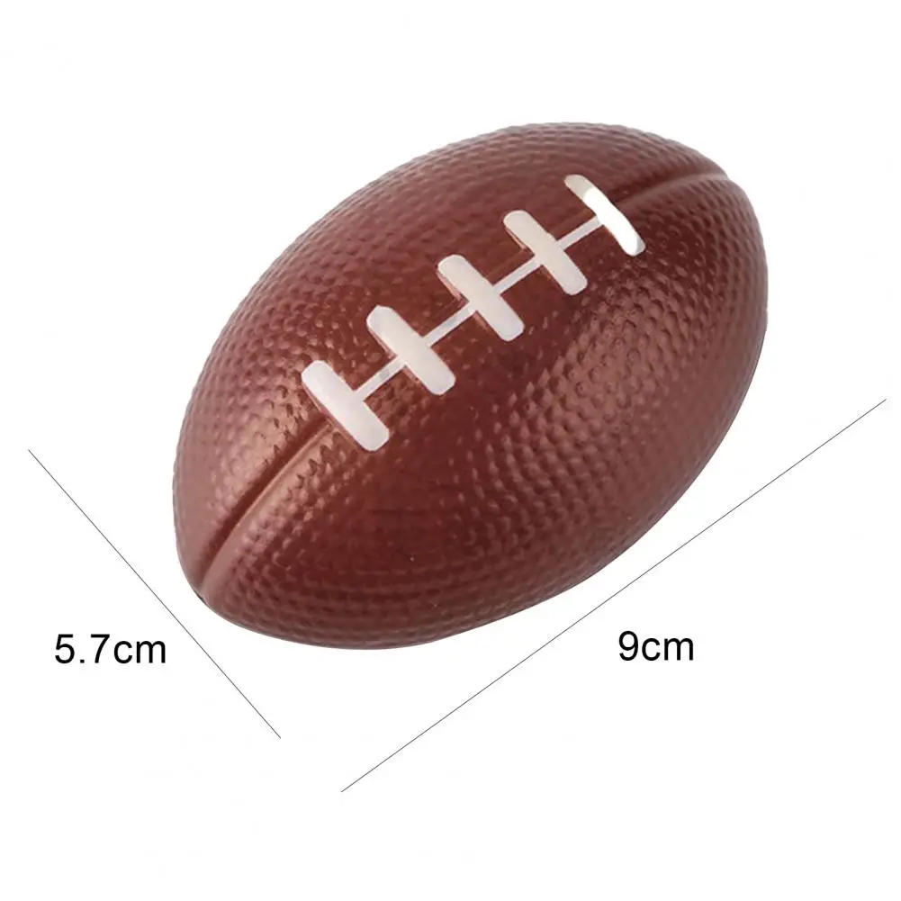 Decompression Toy Oval Shape Anti-stress Compact Football Squeeze Stress Ball Kids Joking Decompression Funny Toys for Children
Decompression Toy Oval Shape Anti-stress Compact Football Squeeze Stress Ball Kids Joking Decompression Funny Toys for Children