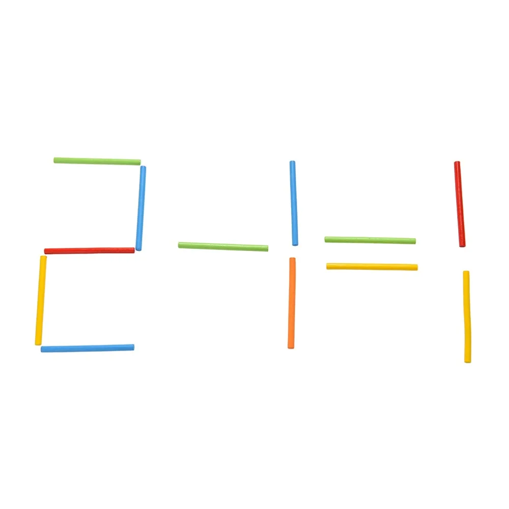 Multi-Colored 100pcs Children's Baby Learning Game Stick Bar Counting Rod Math Arithmetic Montessori Teaching Aids
Multi-Colored 100pcs Children's Baby Learning Game Stick Bar Counting Rod Math Arithmetic Montessori Teaching Aids