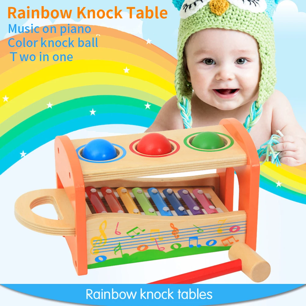 Wooden Toys Xylophone Bench Musical Toys for Baby Boys and Girls Creative Musical Baby Toys Hammer Toy
Wooden Toys Xylophone Bench Musical Toys for Baby Boys and Girls Creative Musical Baby Toys Hammer Toy