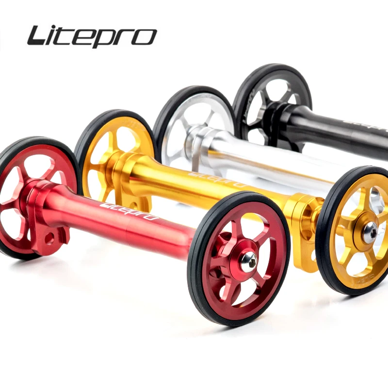 Litepro складной велосипед легкое колесо и телескопическая удлинительная штанга модифицированный алюминиевый сплав для Бромптона EasyWheel задни...
Litepro складной велосипед легкое колесо и телескопическая удлинительная штанга модифицированный алюминиевый сплав для Бромптона EasyWheel задни...
