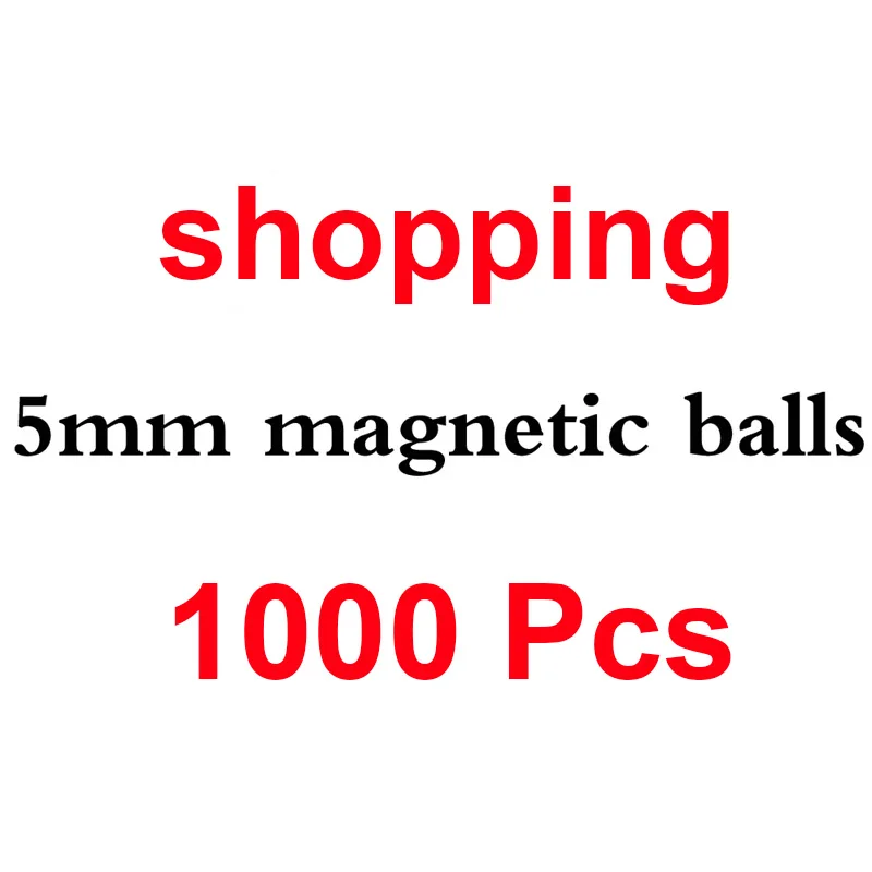 DIY Magnetic Ball 5mm 1000 Pcs 216 Genuine Magic Eight Grams Magnet Bead Building Block Iron Absorption Children Puzzle Toy
DIY Magnetic Ball 5mm 1000 Pcs 216 Genuine Magic Eight Grams Magnet Bead Building Block Iron Absorption Children Puzzle Toy