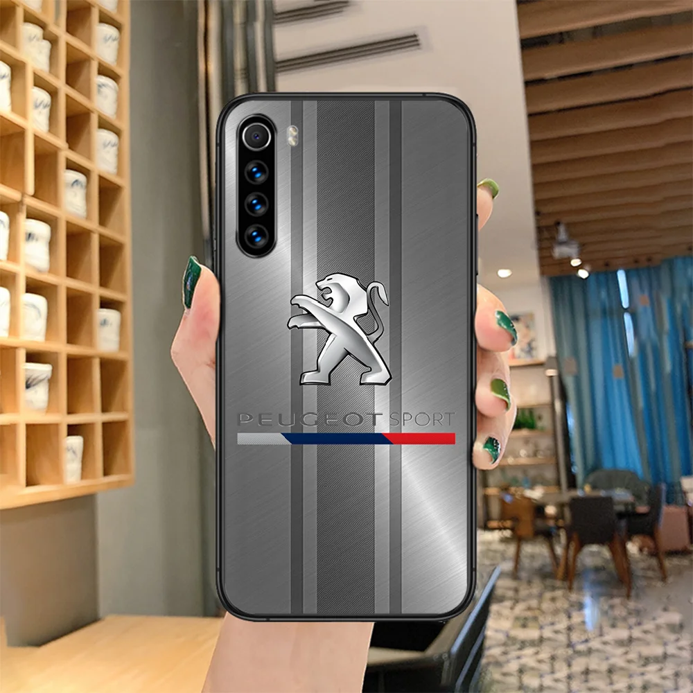 Car Peugeots logo Phone case For Xiaomi Redmi Note 7 8 8T 9 9S 4X 7 7A 9A K30 Pro Ultra black Etui fashion coque tpu waterproof
Car Peugeots logo Phone case For Xiaomi Redmi Note 7 8 8T 9 9S 4X 7 7A 9A K30 Pro Ultra black Etui fashion coque tpu waterproof