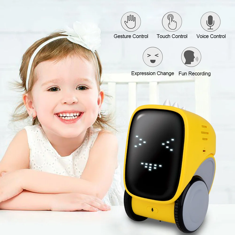 New Intelligent Induction Robot Intelligent Music Robot Infrared Sensor Touch Control Robot Gift For Kids Educational Toys Right
New Intelligent Induction Robot Intelligent Music Robot Infrared Sensor Touch Control Robot Gift For Kids Educational Toys Right