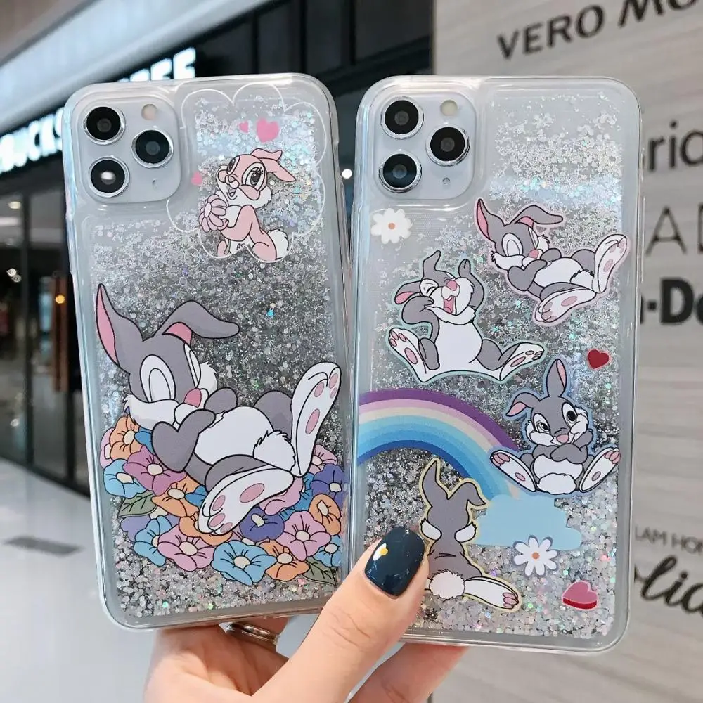 Cute Cartoon Rainbow Bunny Cover For iPhone 11 PRO MAX 6 6s 8 7 Plus XSMAX 12 Love Glitter liquid quicksand PC + TPU Phone case
Cute Cartoon Rainbow Bunny Cover For iPhone 11 PRO MAX 6 6s 8 7 Plus XSMAX 12 Love Glitter liquid quicksand PC + TPU Phone case