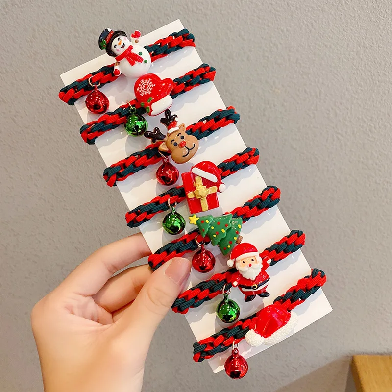 1Pcs Girls Colorful Christmas Bell Elastic Hair Bands Children Ponytail Holder Scrunchie Headband Kids Hair Accessories Hairband
1Pcs Girls Colorful Christmas Bell Elastic Hair Bands Children Ponytail Holder Scrunchie Headband Kids Hair Accessories Hairband