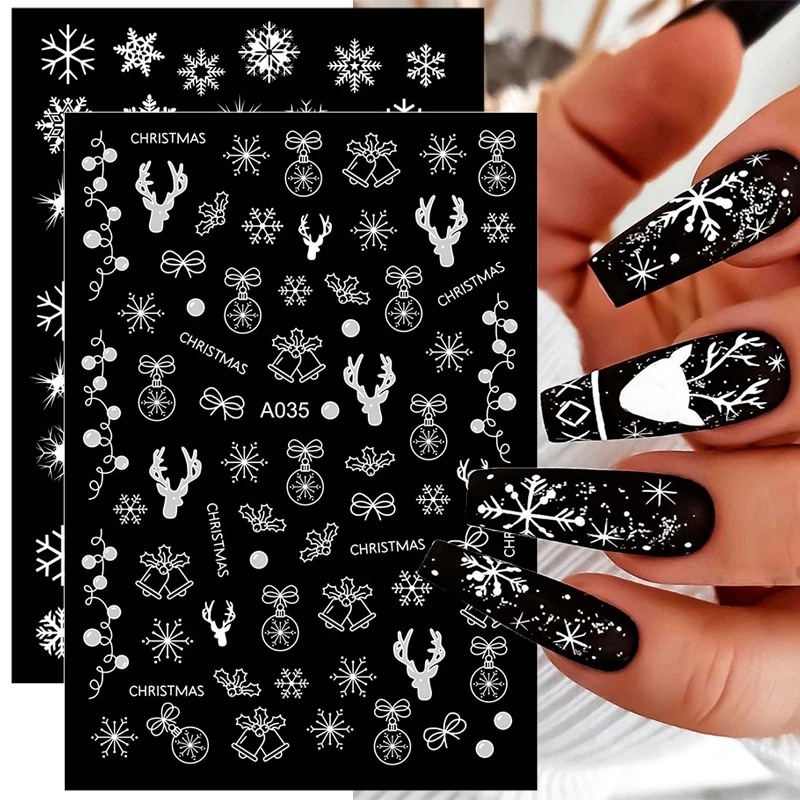 Christmas Nail Stickers Cartoon Animal Design Holographic Gold Silver Colorful Nail Sliders Water Decals Nail Art Decoration
Christmas Nail Stickers Cartoon Animal Design Holographic Gold Silver Colorful Nail Sliders Water Decals Nail Art Decoration