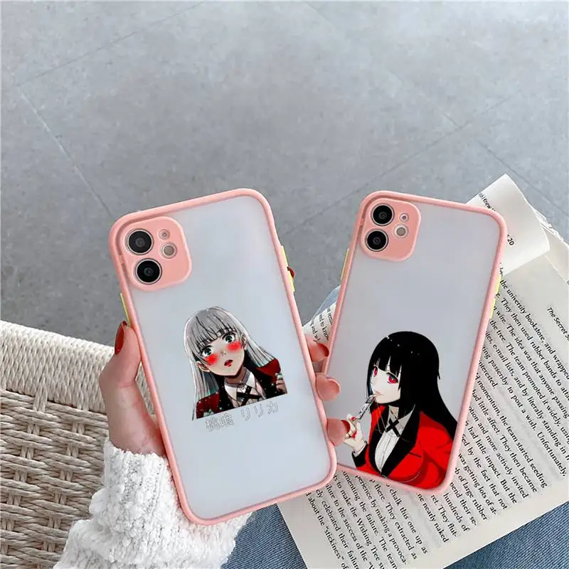 Kakegurui Jabami Yumeko anime Phone Case matte transparent For iphone 7 8 11 12 plus mini x xs xr pro max cover
Kakegurui Jabami Yumeko anime Phone Case matte transparent For iphone 7 8 11 12 plus mini x xs xr pro max cover