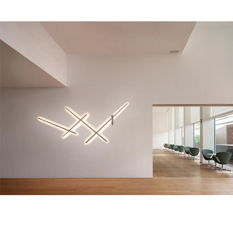 Black Color Metal Art Modern LED Wall Lamp Light Fixture
Black Color Metal Art Modern LED Wall Lamp Light Fixture