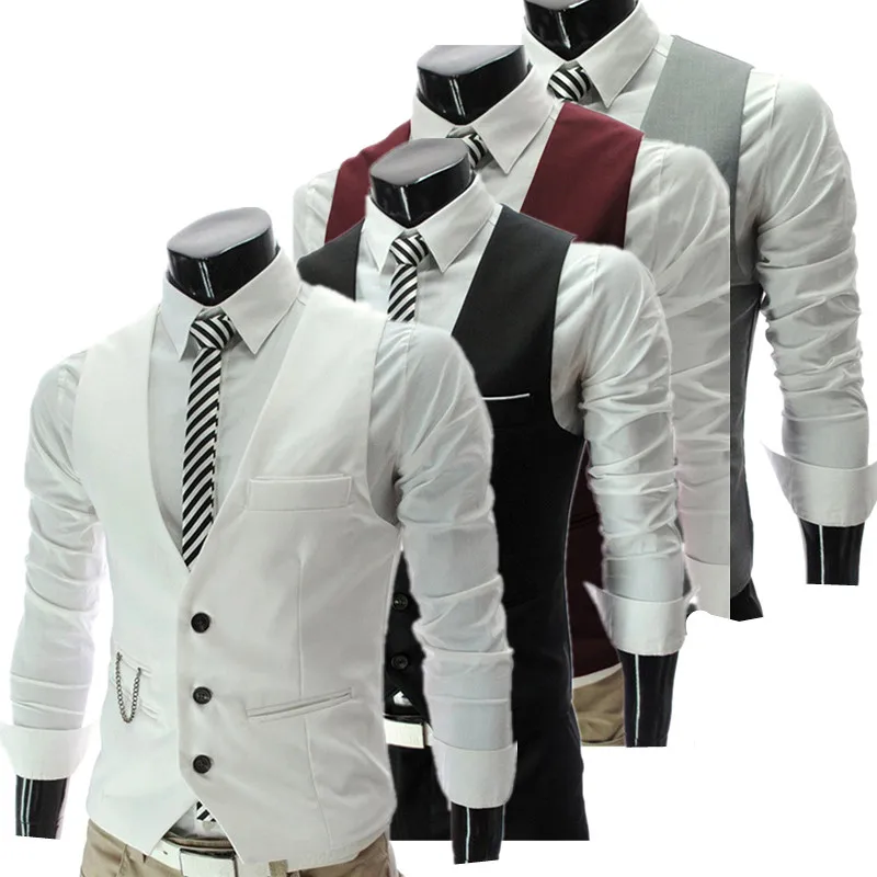 Pure Color Men's Suit Vests, Business Wedding Banquet, Men Vest, Fashion Casual, Man Waistcoat, Size S-3XL
Pure Color Men's Suit Vests, Business Wedding Banquet, Men Vest, Fashion Casual, Man Waistcoat, Size S-3XL