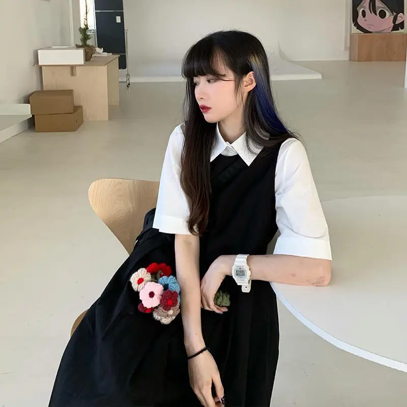 2PCS Set Casual Women DressWomen 2pcs Set Female Kawaii Tops Tee Short Sleeve Fashion Summer Funny T-Shirt For Girl Young Y34
2PCS Set Casual Women DressWomen 2pcs Set Female Kawaii Tops Tee Short Sleeve Fashion Summer Funny T-Shirt For Girl Young Y34