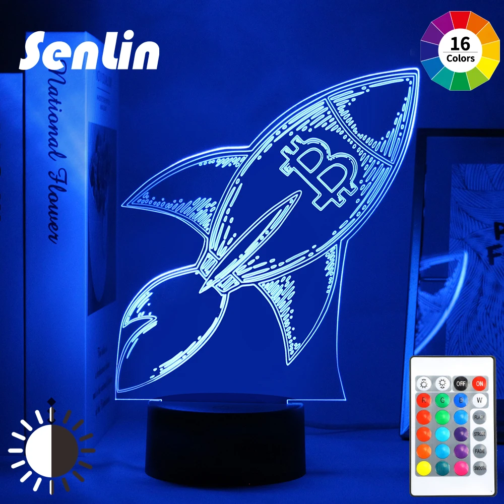 3D Led Lamp Bitcoin Sign Modelling Night Lights 7 Colorful Usb Desk Lamp Child Bedroom Sleep Lighting Fixture Decor Gifts Lamp
3D Led Lamp Bitcoin Sign Modelling Night Lights 7 Colorful Usb Desk Lamp Child Bedroom Sleep Lighting Fixture Decor Gifts Lamp
