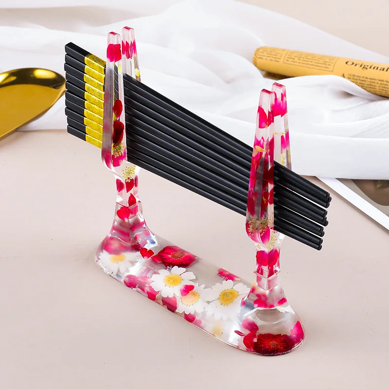 Crystal Epoxy Resin Silicone Mold Chopsticks Fork Knife DIY Epoxy Resin Storage Rack Kitchen Gadget Resin Art Mold
Crystal Epoxy Resin Silicone Mold Chopsticks Fork Knife DIY Epoxy Resin Storage Rack Kitchen Gadget Resin Art Mold