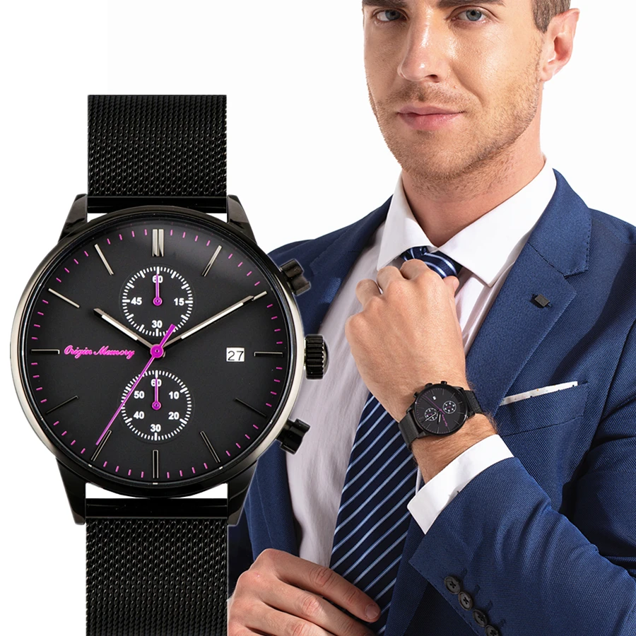 2020 New Design Men Quartz Watches Japan Movement Clock Automatic Date Men Luxury Chronograph Wristwatches Reloj Hombre
2020 New Design Men Quartz Watches Japan Movement Clock Automatic Date Men Luxury Chronograph Wristwatches Reloj Hombre