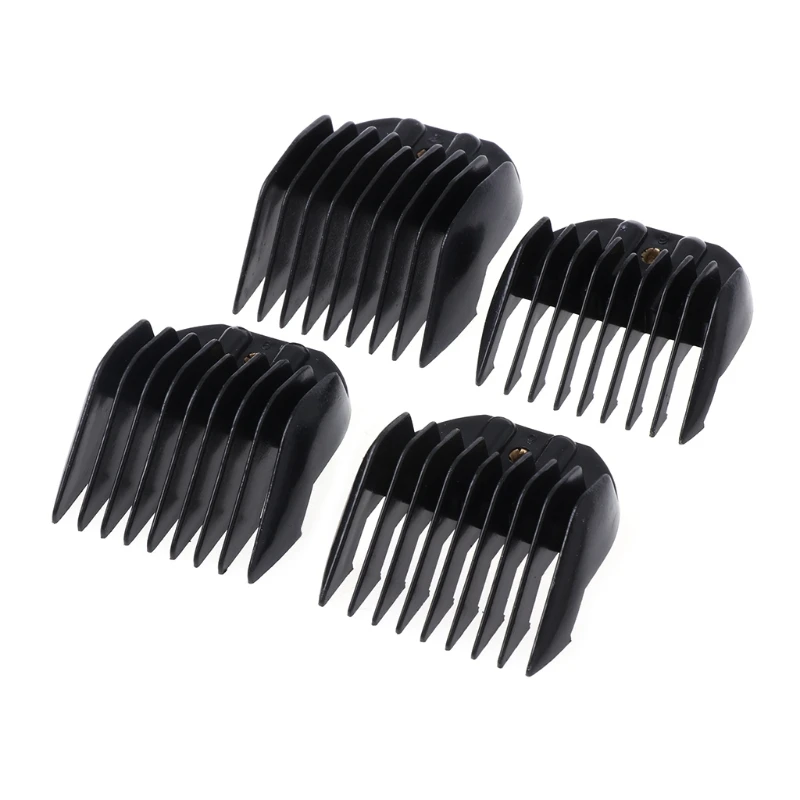 4Pcs Universal Hair Clipper Limit Combs Guide Guard Attachment Size 3.6.9.12mm
4Pcs Universal Hair Clipper Limit Combs Guide Guard Attachment Size 3.6.9.12mm