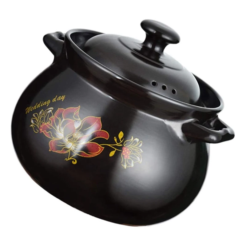 Health Soup Pot Household Stew Pot with High Temperature Resistance Ceramic Casserole Soup Pot with Lid
Health Soup Pot Household Stew Pot with High Temperature Resistance Ceramic Casserole Soup Pot with Lid