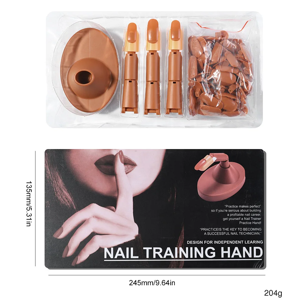 New Nail Art Practice Finger Flexible Movable Fake Finger With Detachable Base 3 Fake Fingers Manicure Tool For Acrylic Nails
New Nail Art Practice Finger Flexible Movable Fake Finger With Detachable Base 3 Fake Fingers Manicure Tool For Acrylic Nails