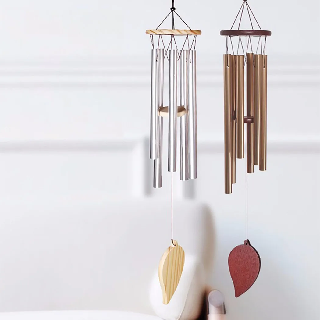 6 Tubes Lucky Wind Chime Wooden Aluminum Tube Metal Wind Chime Ornaments Home Gardens Courtyards Bell Pendant Decorate
6 Tubes Lucky Wind Chime Wooden Aluminum Tube Metal Wind Chime Ornaments Home Gardens Courtyards Bell Pendant Decorate