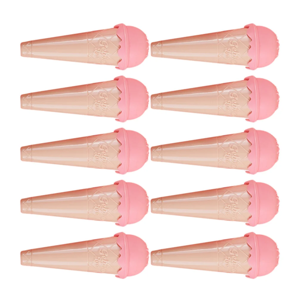 10PCS Ice Cream Plastic Reusable Refillable Lip Gloss Containers Tubes Bottles Empty Tube Capacity 8ml
10PCS Ice Cream Plastic Reusable Refillable Lip Gloss Containers Tubes Bottles Empty Tube Capacity 8ml