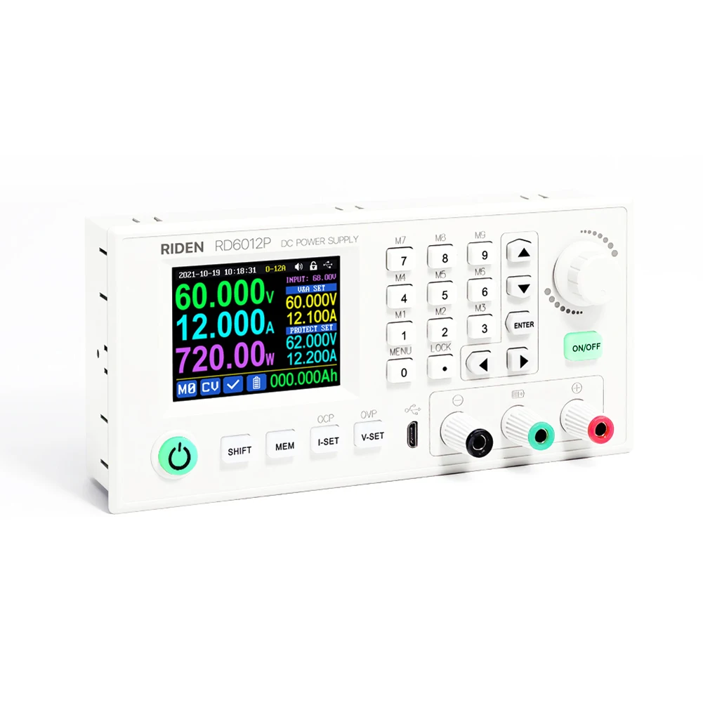 RD6012P-W 60V 12A источник питания, цифровой постоянный ток, постоянное напряжение, ток, источник питания, функция хранения данных
RD6012P-W 60V 12A источник питания, цифровой постоянный ток, постоянное напряжение, ток, источник питания, функция хранения данных