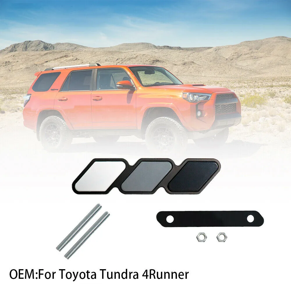 3-Color Emblem Badge Decor For Toyota Tundra 4Runner Tacoma TRD Pro Front Grille Car Replacement Parts Car Accessories
3-Color Emblem Badge Decor For Toyota Tundra 4Runner Tacoma TRD Pro Front Grille Car Replacement Parts Car Accessories