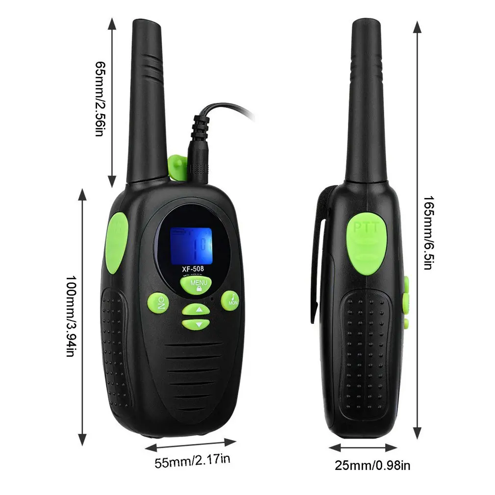 Portable Handheld 1 Pair Kids Walkie Talkies Kids Toy gifts Walkie Handheld Talk Parent-Child Educational Interactive Toys
Portable Handheld 1 Pair Kids Walkie Talkies Kids Toy gifts Walkie Handheld Talk Parent-Child Educational Interactive Toys