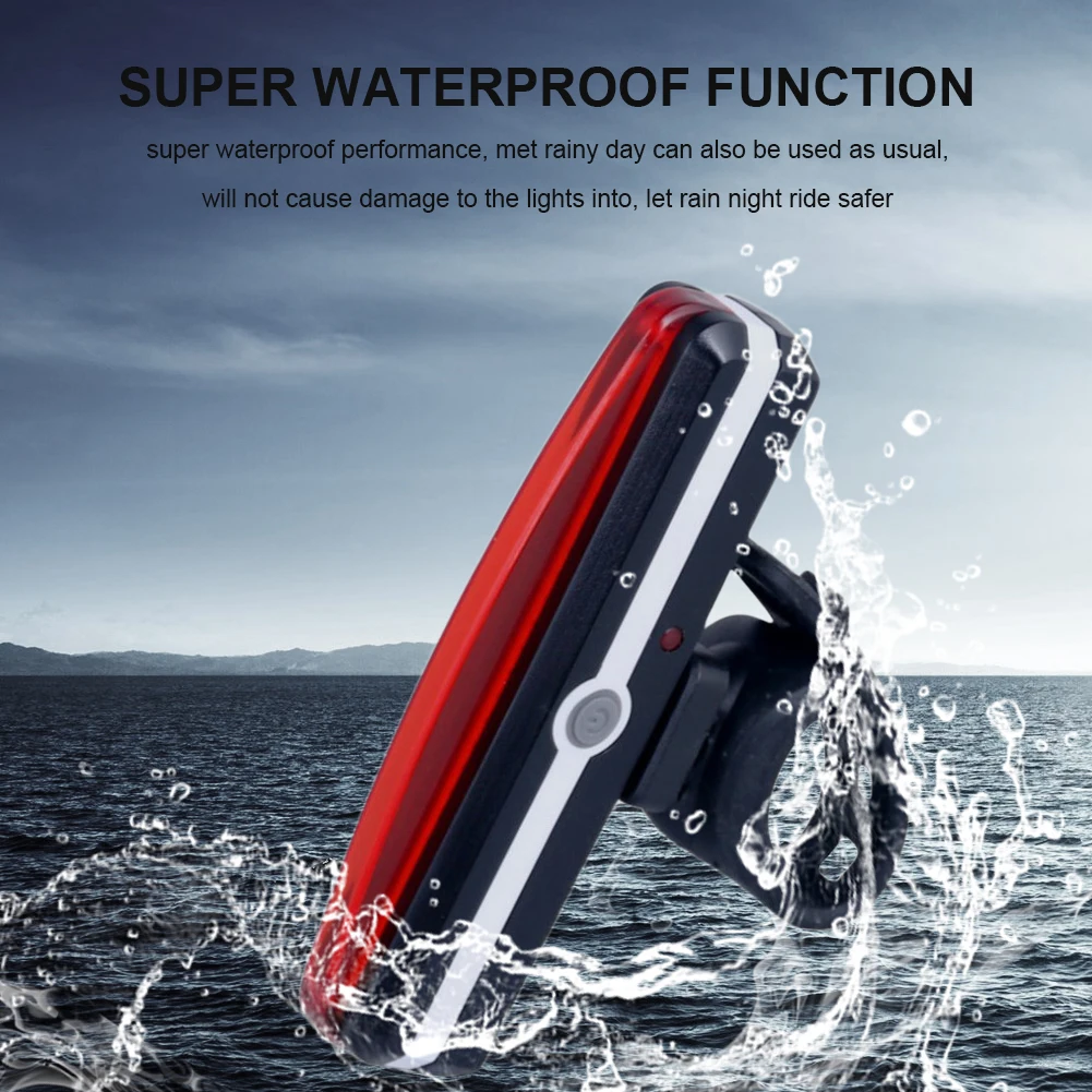 Bicycle Rear Light IPX-5 Waterproof USB Rechargeable 26-COB LED Safety Warning Lamp Bike Flashing Accessories Cycling Taillight
Bicycle Rear Light IPX-5 Waterproof USB Rechargeable 26-COB LED Safety Warning Lamp Bike Flashing Accessories Cycling Taillight