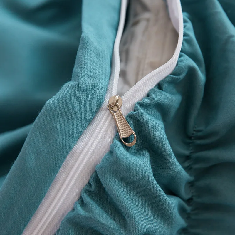 Nordic мягкие волнистые поддельные две штуки брюки белого и синего цвета