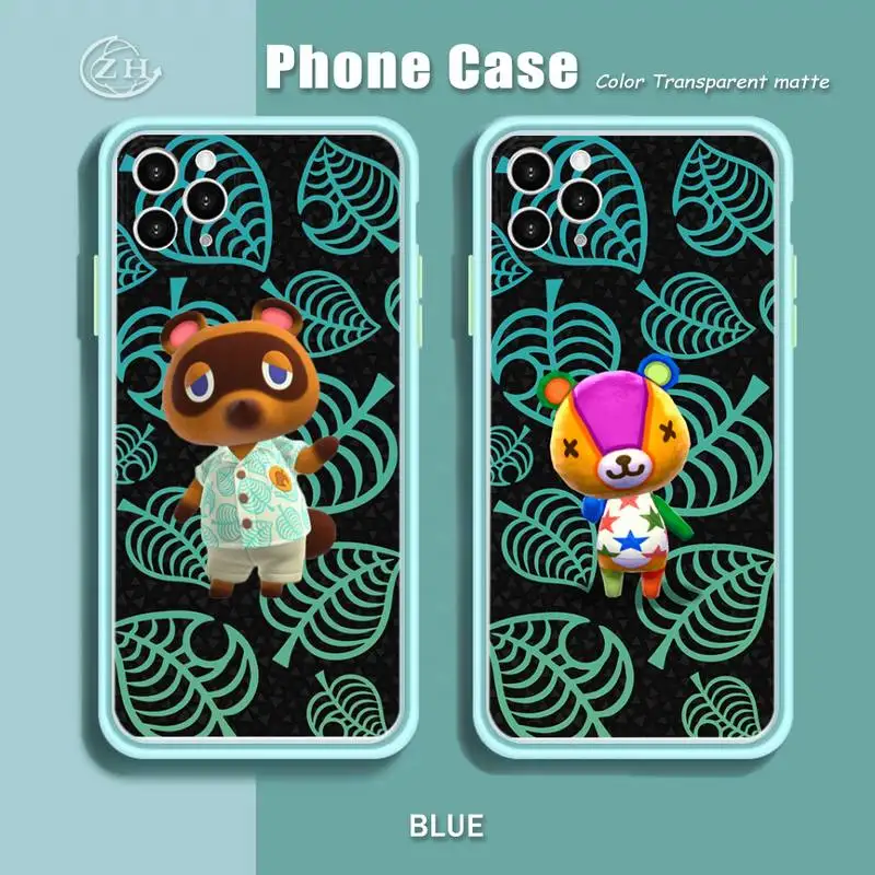 Animal Crossing New Horizons Phone Case For IPhone 12 11 Pro Max X XR XS Max 7 8 Plus Candy Color Cover Case
Animal Crossing New Horizons Phone Case For IPhone 12 11 Pro Max X XR XS Max 7 8 Plus Candy Color Cover Case