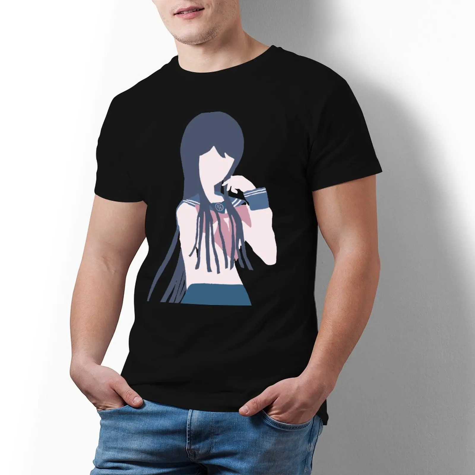 Sayaka T Shirt Men Fashion 100 Cotton Print Tee Shirt Short Sleeve Streetwear Tshirt Oversized 
Sayaka T Shirt Men Fashion 100 Cotton Print Tee Shirt Short Sleeve Streetwear Tshirt Oversized