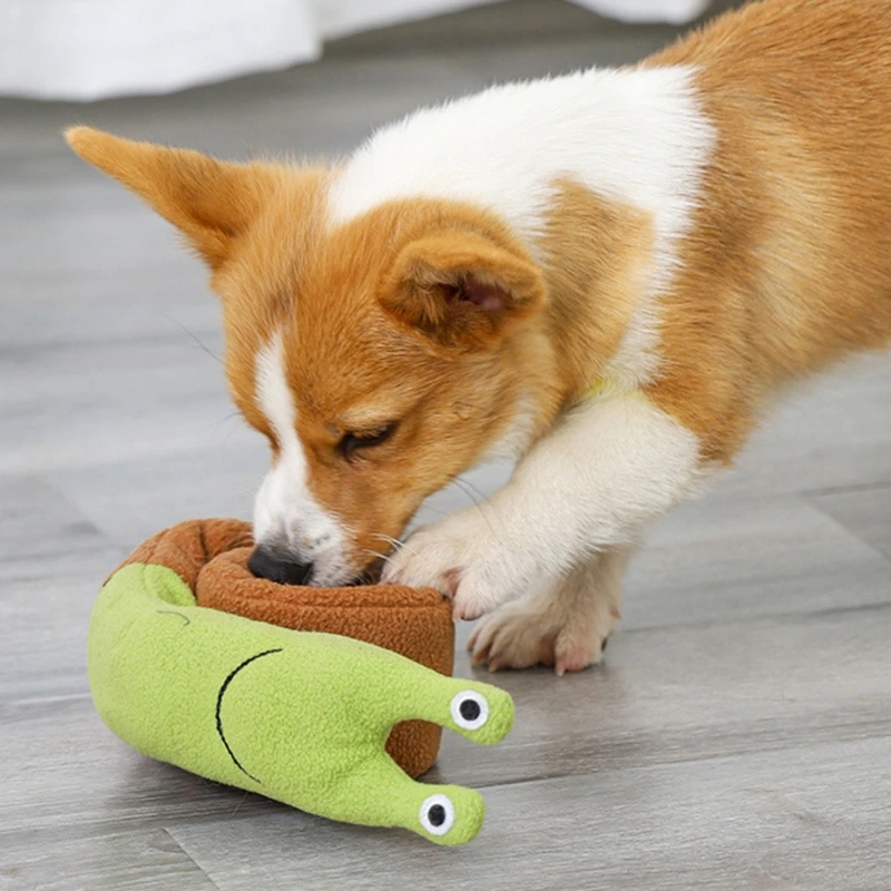 Interactive Dog Puzzle Snails Plush Toys Encourage Natural Foraging Skills Portable Nonslip Pet Snuffle Mat Slow Feeder
Interactive Dog Puzzle Snails Plush Toys Encourage Natural Foraging Skills Portable Nonslip Pet Snuffle Mat Slow Feeder