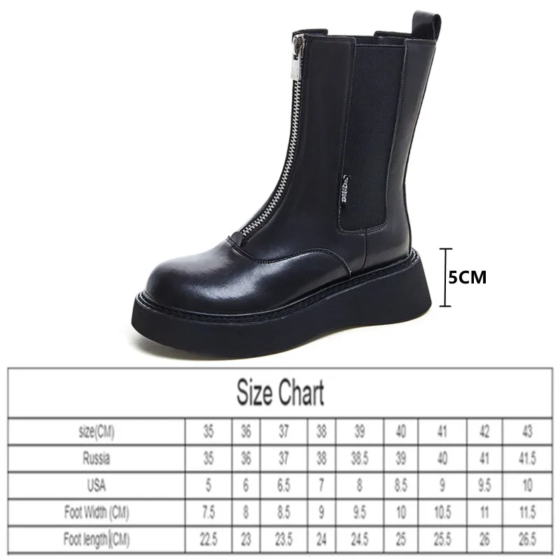 AIYUQI Martin Boots Women Genuine Leather 2021 Autumn Winter Women Chelsea Boots Front Zipper British Style Mid-tube Women Boots
AIYUQI Martin Boots Women Genuine Leather 2021 Autumn Winter Women Chelsea Boots Front Zipper British Style Mid-tube Women Boots