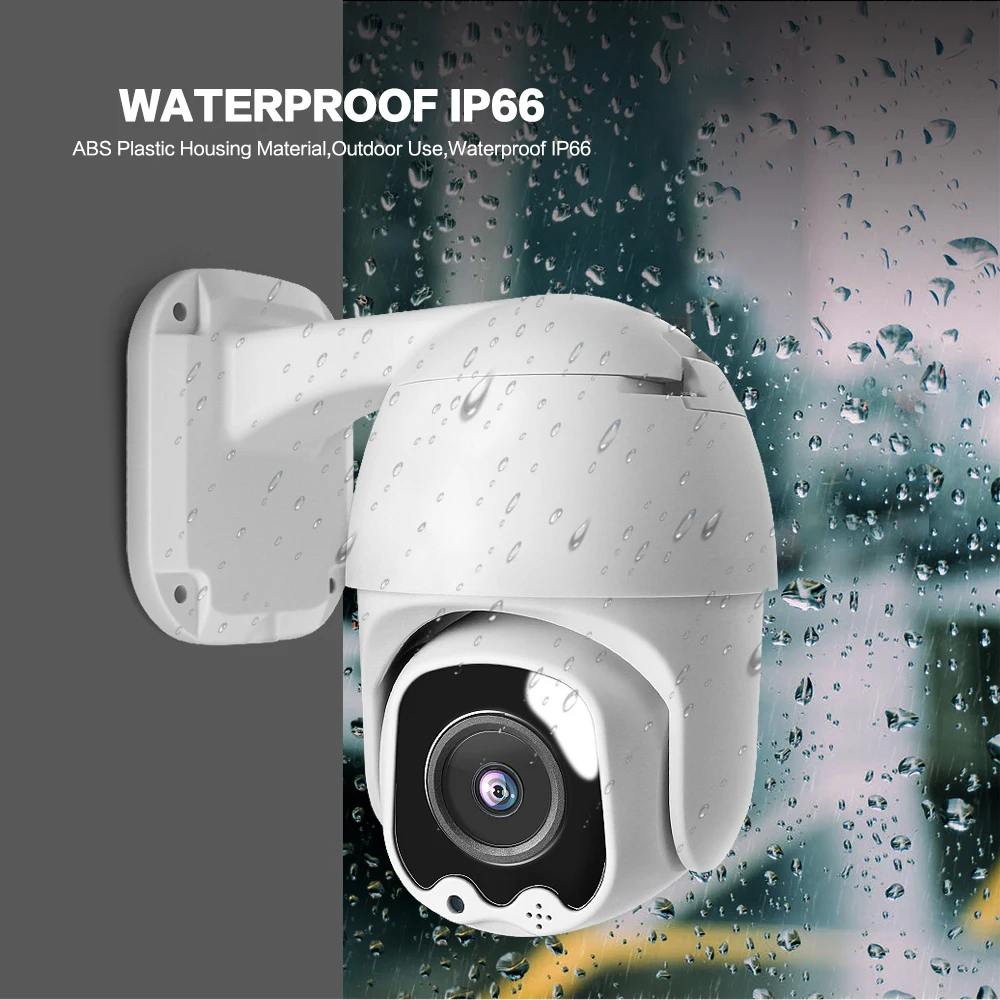 Icybelle PTZ Беспроводной IP Камера Водонепроницаемый 1080P Wi Fi безопасности CCTV Аудио AI