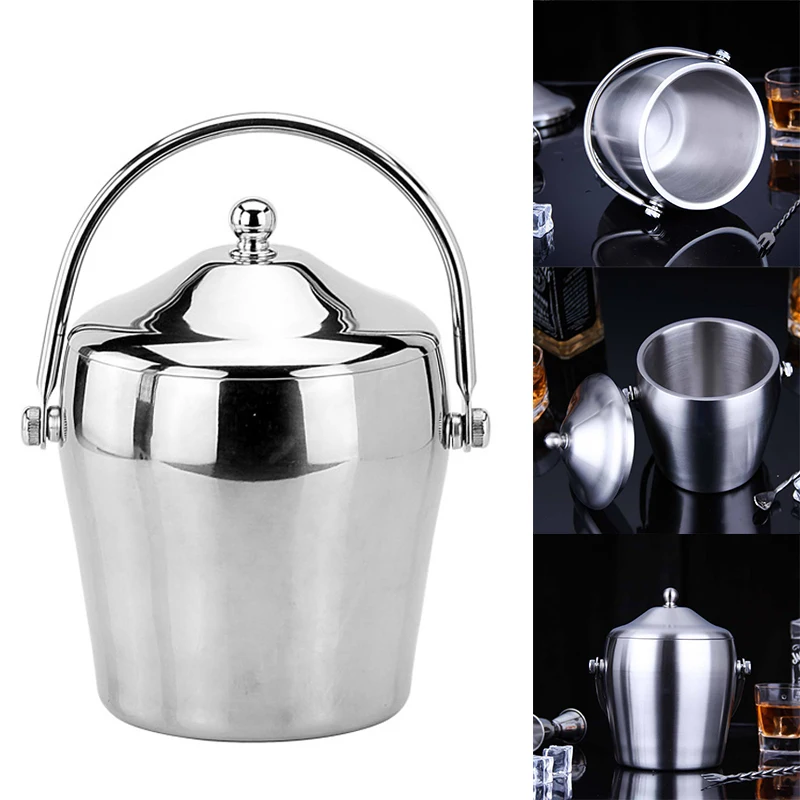 Ice Bucket Thickened Portable Ice Bucket with Lid Heat Preservation Cold Champagne Bucket Double Ear Drum Shape
Ice Bucket Thickened Portable Ice Bucket with Lid Heat Preservation Cold Champagne Bucket Double Ear Drum Shape
