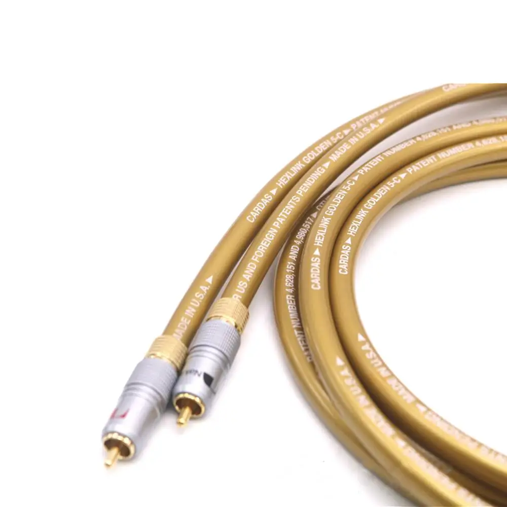 Аудиокабели acceimage Hifi Cardas аудиокабель GOLDEN 5C усилитель CD DVD проигрыватель