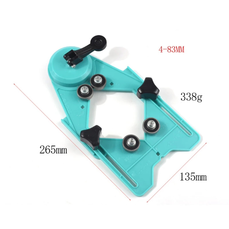 Adjustable 4-83mm Diamond Opening Drill Bit Tile Glass Hole Locator Saw Core Bit Guide Chuck Positioner Industrial Grade Puncher
Adjustable 4-83mm Diamond Opening Drill Bit Tile Glass Hole Locator Saw Core Bit Guide Chuck Positioner Industrial Grade Puncher
