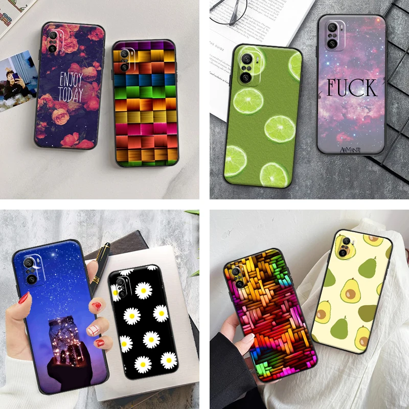 Phone Case For Xiaomi Redmi 9 9i 9AT 9T 9A 9C POCO F3 GT X3 Pro GT M3 X3 NFC Lemon Lion Flower Avocado Dog Bottle Black Cover
Phone Case For Xiaomi Redmi 9 9i 9AT 9T 9A 9C POCO F3 GT X3 Pro GT M3 X3 NFC Lemon Lion Flower Avocado Dog Bottle Black Cover