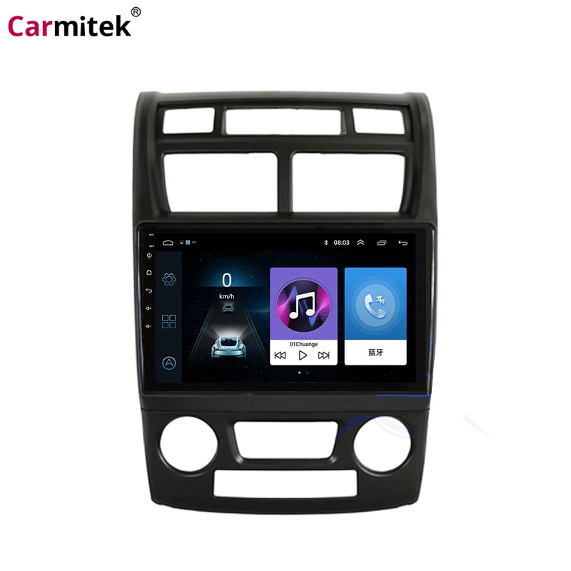Android 9 1 Авторадио мультимедийный плеер для KIA sportage 2007 2008 2009 2010 2011 аудио Радио