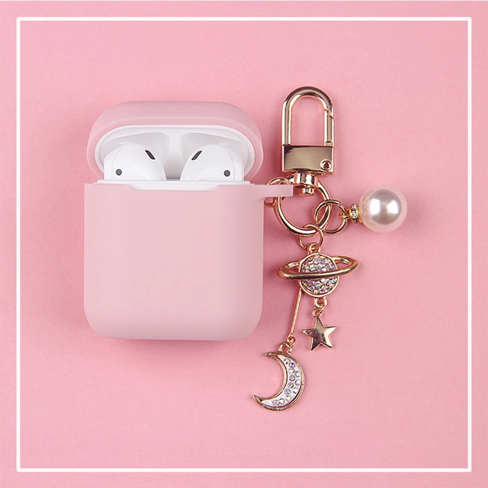 Diamond Moon Star Cosmic Silicone Case for Apple Airpods 1 2 Case Pearl Bracelet Accessories Cover Box Bluetooth Earphone Case
Diamond Moon Star Cosmic Silicone Case for Apple Airpods 1 2 Case Pearl Bracelet Accessories Cover Box Bluetooth Earphone Case