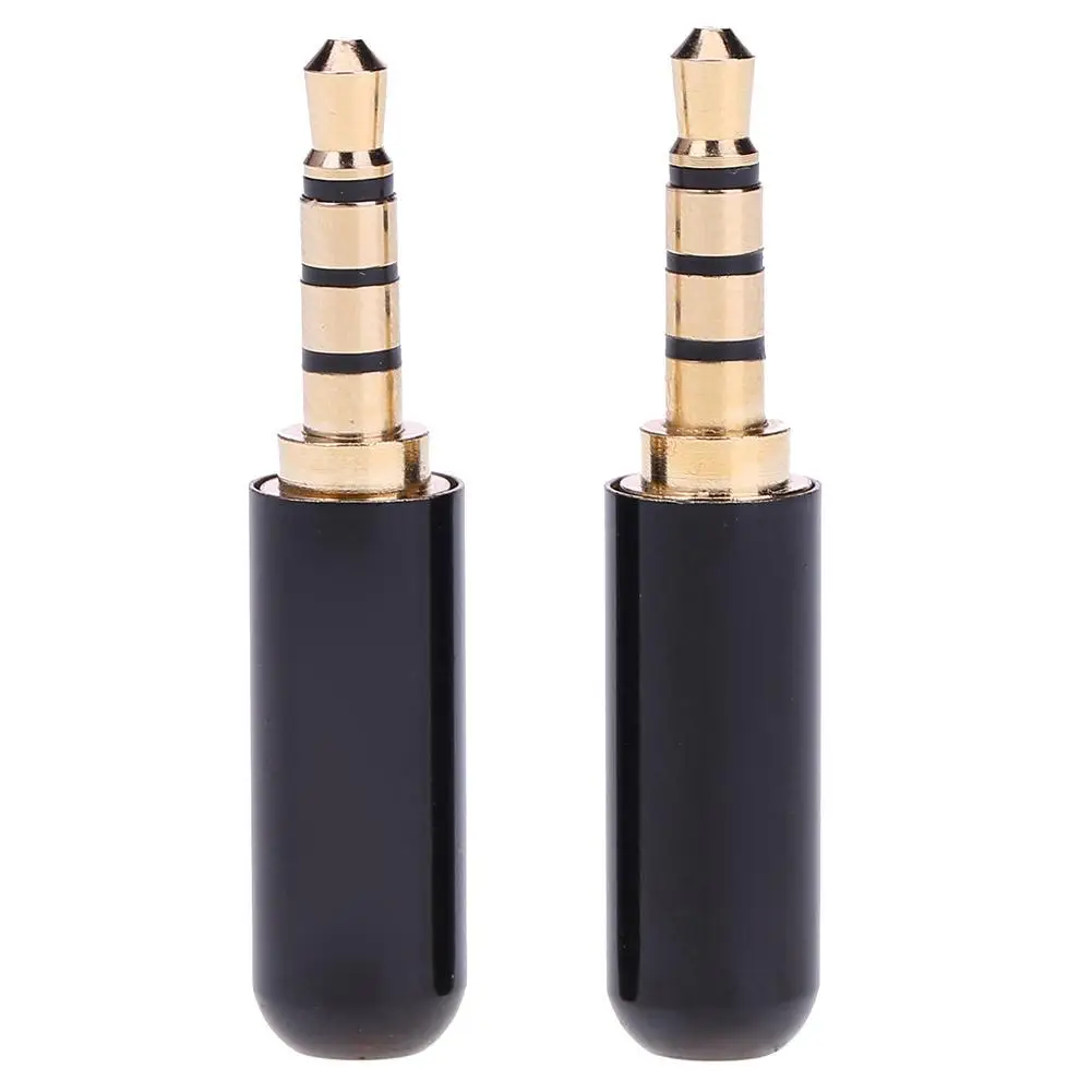 2pcs 3.5mm 1/8in TRRS Jack 3.5MM 4 Ports Plug Adapter Wire Connector Audio Stereo Adapter for Microphone Earphone Laptops Device
2pcs 3.5mm 1/8in TRRS Jack 3.5MM 4 Ports Plug Adapter Wire Connector Audio Stereo Adapter for Microphone Earphone Laptops Device