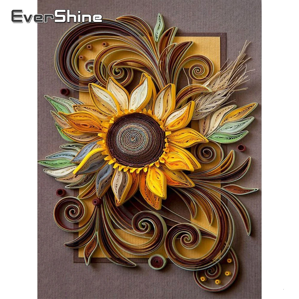 

EverShine алмазная вышивка цветы картины стразами алмазная мозаика полная выкладка вышивка крестом