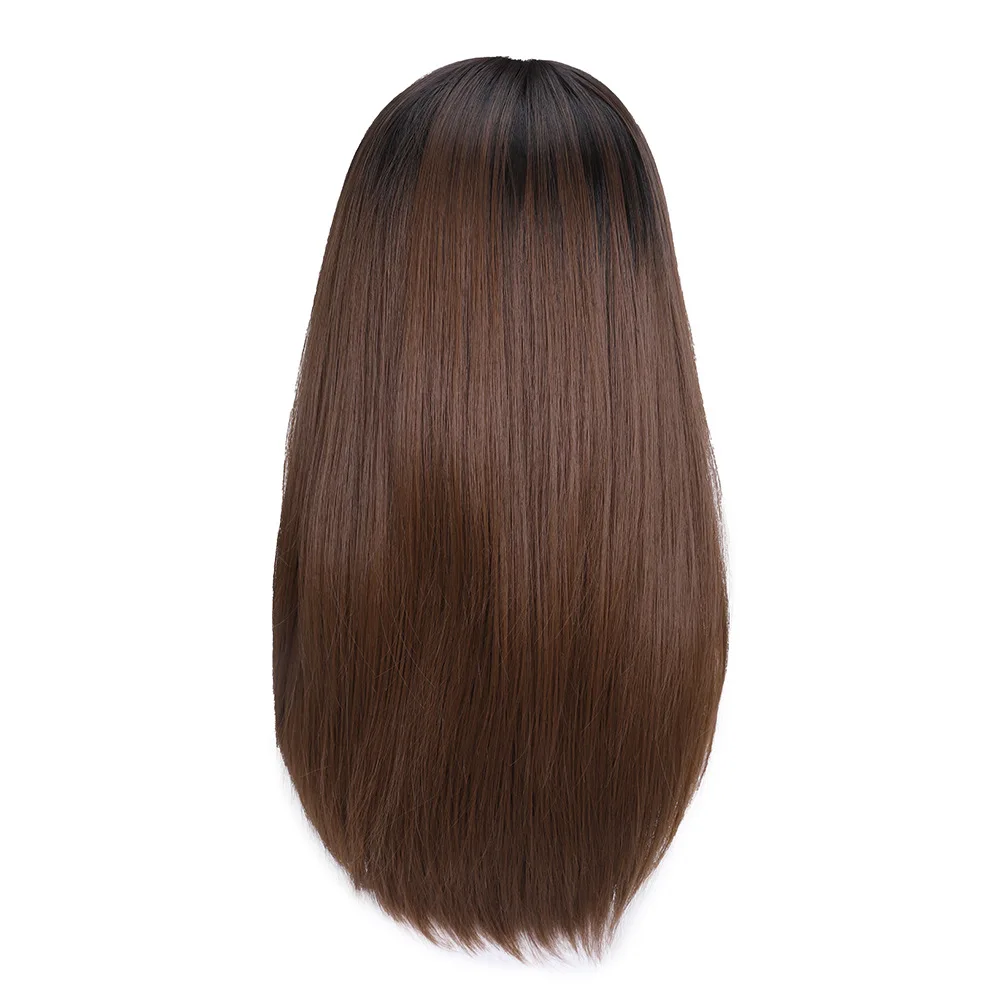 Long Straight Synthetic Wig for Women Cosplay Party Use Fake Hair Wig with Bangs Heat Resistant Fiber
Long Straight Synthetic Wig for Women Cosplay Party Use Fake Hair Wig with Bangs Heat Resistant Fiber