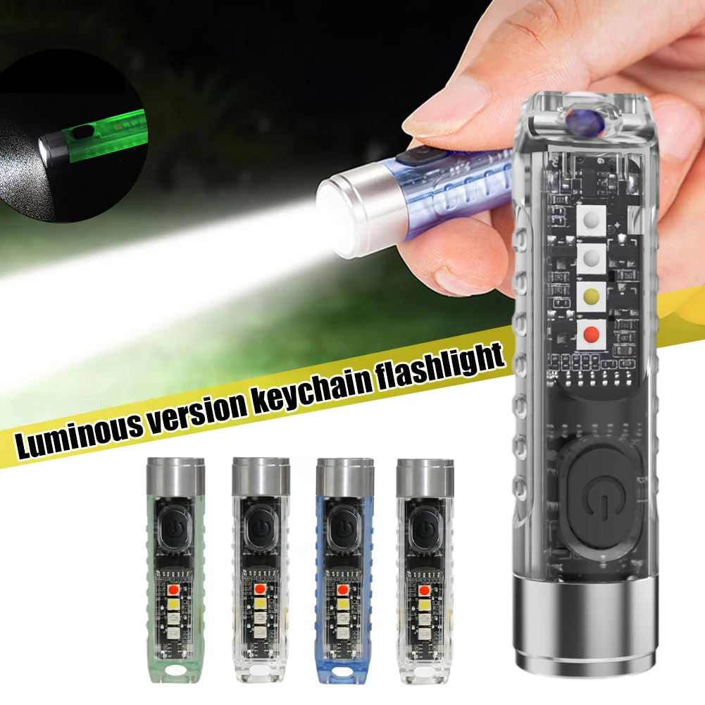 New Super LED Strong Flashlight 400LM Waterproof Keychain Flashlight Outdoor Mini Pocket Flash Light for Camping Cycling Hiking
New Super LED Strong Flashlight 400LM Waterproof Keychain Flashlight Outdoor Mini Pocket Flash Light for Camping Cycling Hiking