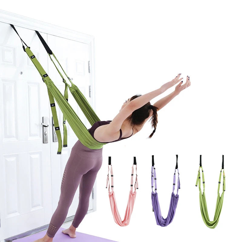 Adjustable Aerial Yoga Strap Hammock Swing Stretching Anti-gravity Inversion Exercises Multilayer Belt Yoga Flexibility Trainer
Adjustable Aerial Yoga Strap Hammock Swing Stretching Anti-gravity Inversion Exercises Multilayer Belt Yoga Flexibility Trainer
