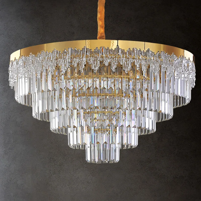 New Modern Chandelier Bedroom Dining Living Room Round Light Fixtures Home decor Hanglamp Glass LED Chandeliers Crystal Light
New Modern Chandelier Bedroom Dining Living Room Round Light Fixtures Home decor Hanglamp Glass LED Chandeliers Crystal Light