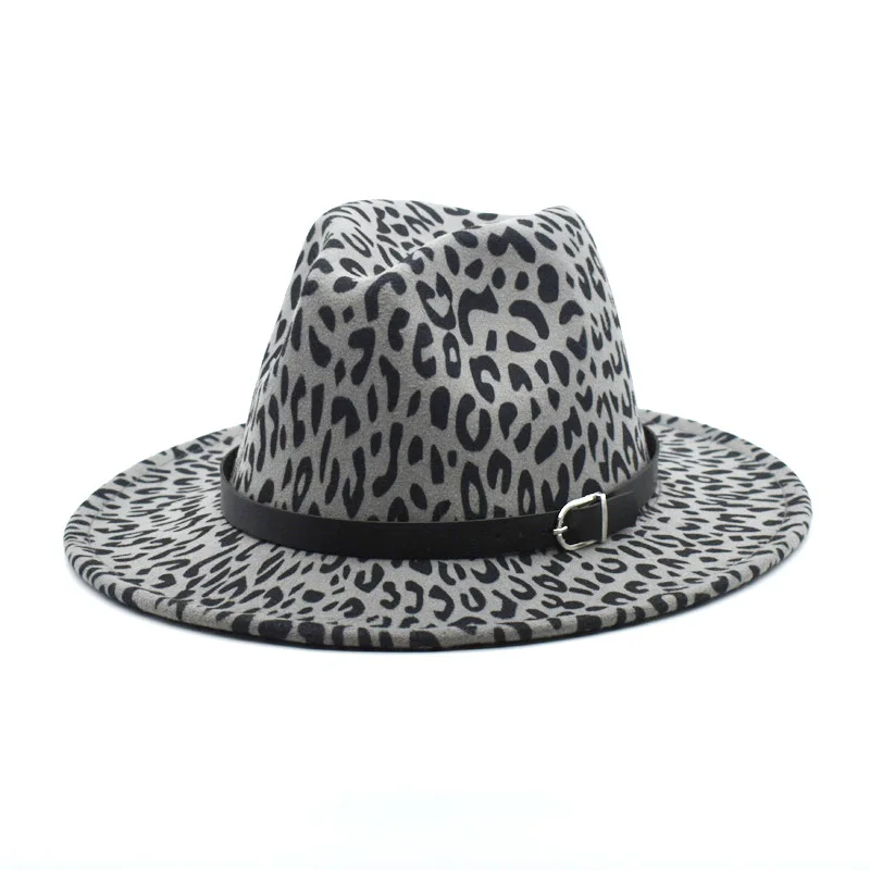 Шляпа Федора для женщин модная Панама с плоскими широкими полями